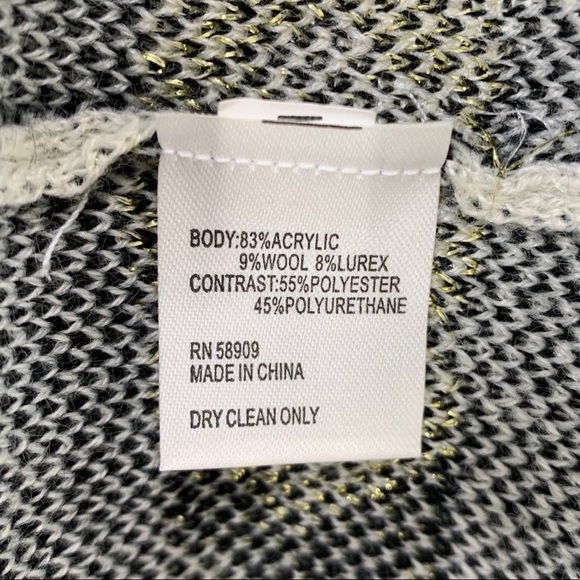 Gianni Bini Tribal Aztec Print Cardigan size small - Picture 6 of 8